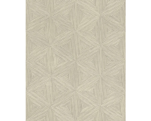 Behang met driehoekig patroon