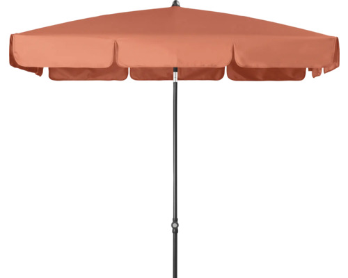 DOPPLER Parasol Sunline terracotta 185 x 120 cm Tuinparasol met stevige standaard