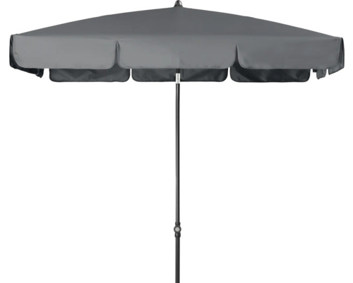 DOPPLER Parasol Sunline Neo antraciet 185 x 120 cm Grijze tuinscherm