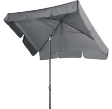 Rechthoekige parasol met mast