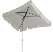 Vierkante parasol met zwart frame