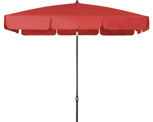 DOPPLER Parasol Sunline Neo rood 225 x 120 cm Rode tuimparasol met middenstandaard