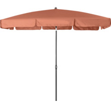 Tuinparasol met rechthoekige vorm en zwart frame