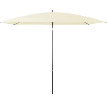 Rechthoekige parasol met middenstok