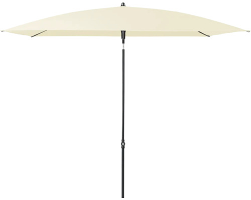 Rechthoekige parasol met middenstok