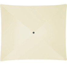 Vierkante parasol van bovenaf