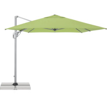 Vrijhangende parasol met voet voor buiten