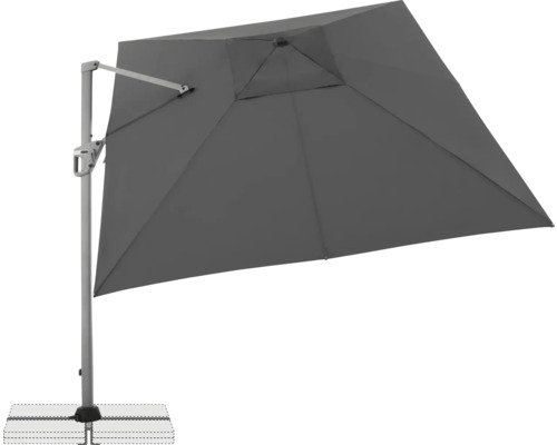 Vrijhangende parasol voor tuin of terras