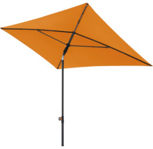 Rechthoekige parasol met metalen frame