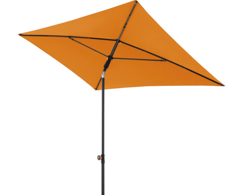 Rechthoekige parasol met metalen frame