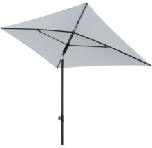 Rechthoekige parasol met mast