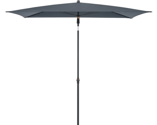 Rechthoekige parasol met middenstok