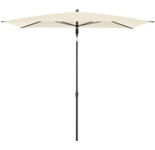 Rechthoekige parasol voor de tuin