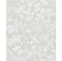 Behang met plantenmotief