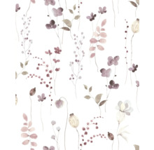 Behang met bloemmotief