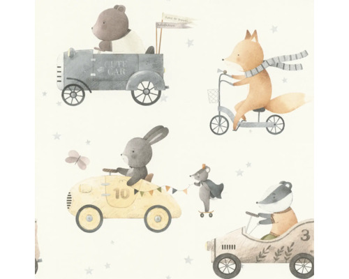 Behang met dierenmotieven in voertuigen