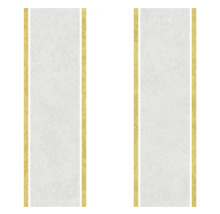 Behang met streepmotief