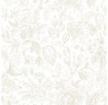 Behang met bloemmotief