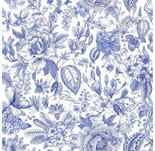 Bloemenpatroon met bloesems en bladeren