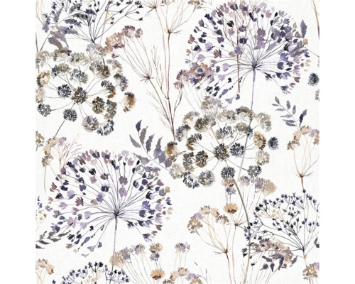 Behang met bloemenpatroon