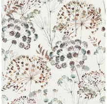Behang met plantenpatroon