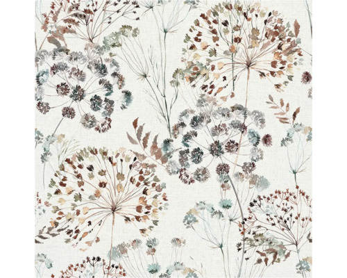 Behang met plantenpatroon