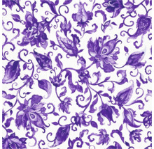 Decoratief bloemenpatroon met bloemen en krullen