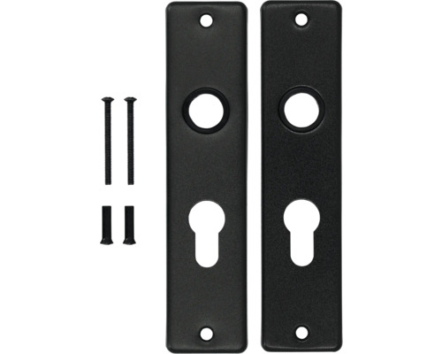 Deurbeslag met bevestigingsmateriaal