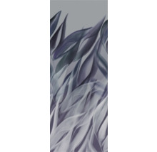 Abstracte illustratie van langwerpige bladvormen.