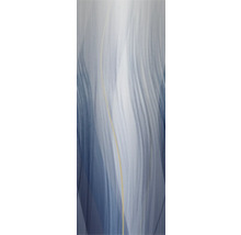 Behang met golvend lijnenpatroon