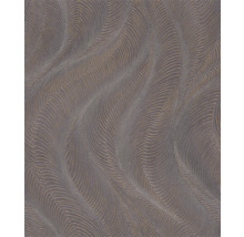 Behang met bladmotief