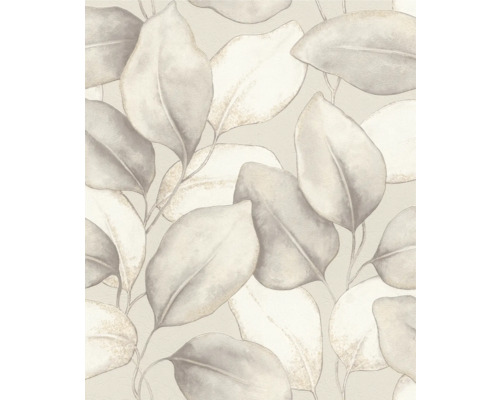 Behang met bladeren ontwerp