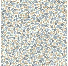 Bloemetjesbehang met bloemmotief