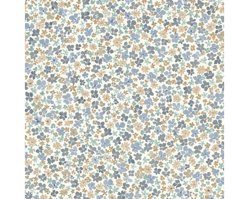 Bloemetjesbehang met bloemmotief