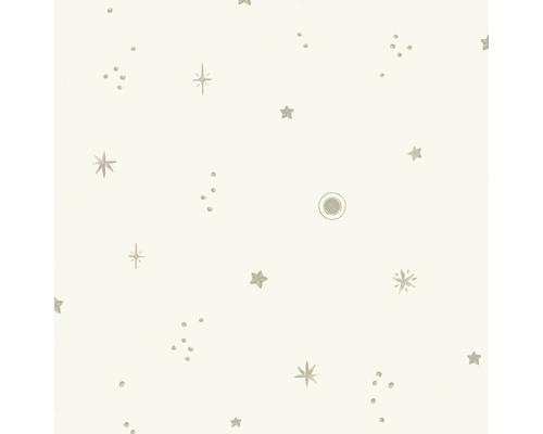 Behang met sterren en stippen