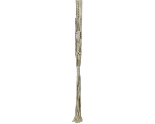 Plantenhanger van touw voor gebruik binnenshuis