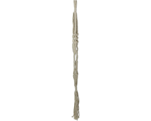 Macramé plantenhanger van touw