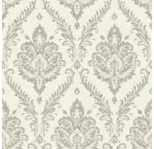 Behang met bloemrijk damastpatroon