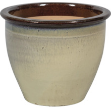 Keramische bloempot voor de tuin