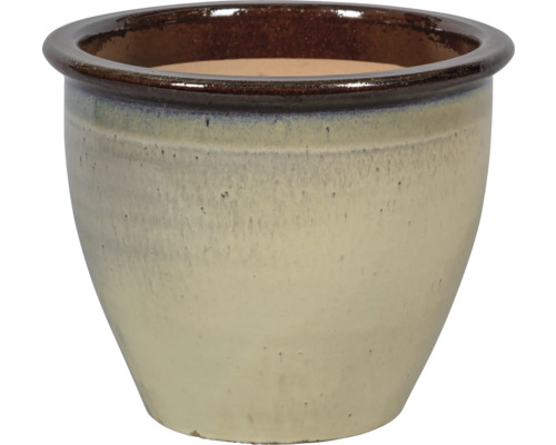 Keramische bloempot voor de tuin