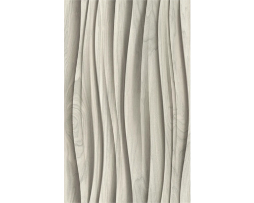 Decoratieve plaat met golvend houtdesign