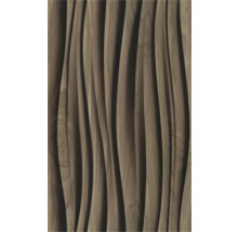 Decoratieve plaat met golfpatroon van hout