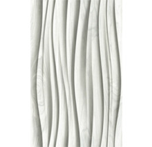 Decoratieve plaat met golfmotief in houtlook