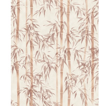 Behang met bamboepatronen