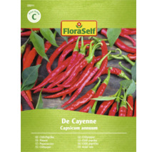 FloraSelf Chilipeper De Cayenne zaadverpakking