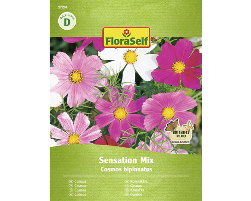 FloraSelf Cosmos bipinnatus Sensation Mix zaadpakket