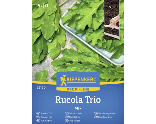KIEPENKERL Groentezaden Rucola trio Wildfire/Astra/Ruca zaailint Kiepenkerl Rucola Trio Zaadpakket