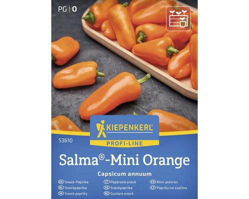 Kiepenkerl Salma Mini Orange Snackpaprika Zaden