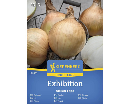 KIEPENKERL Groentezaden Ui Exhibition 100 st Kiepenkerl tentoonstelling uien in mand