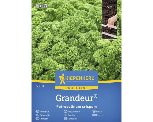 Peterseliezaad van het merk Kiepenkerl, Grandeur-variëteit, 5 meter zaairij